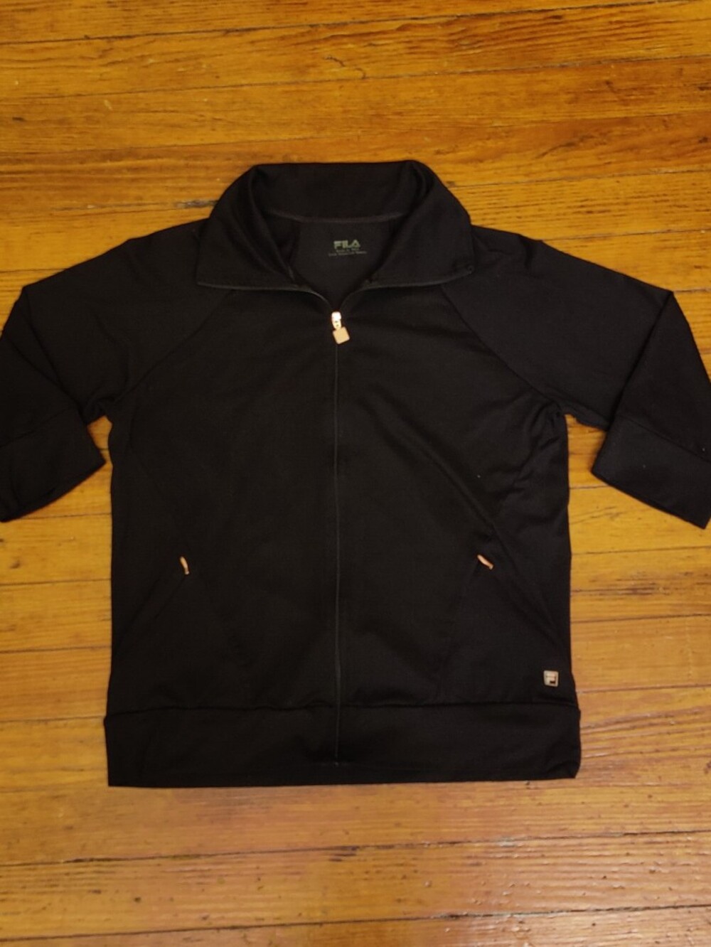 Fila Black Full-Zip Jacket